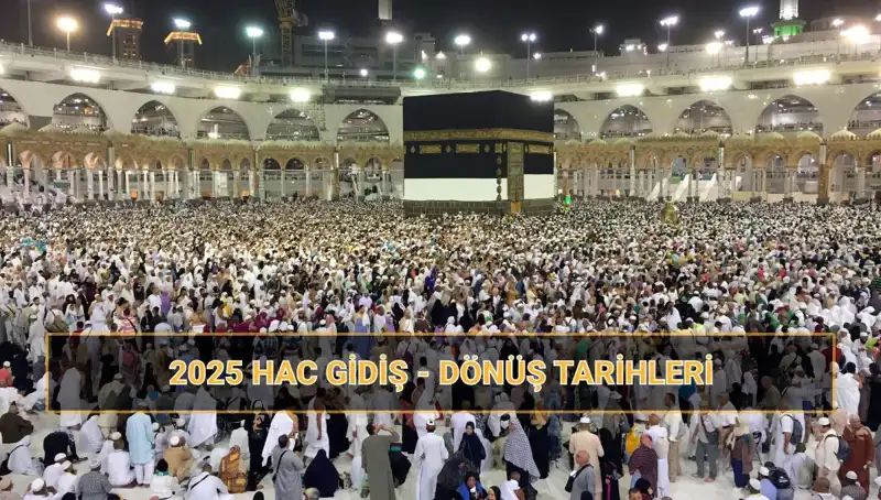 2025 Hac Dönemi Tarihleri ve Fiyatları: Hac'a Ne Zaman Gideceksiniz?