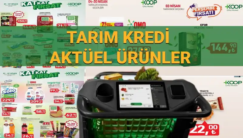 Tarım Kredi Marketleri'nde Nisan İndirimi: Temizlikten Kahvaltılığa Dev Kampanya!