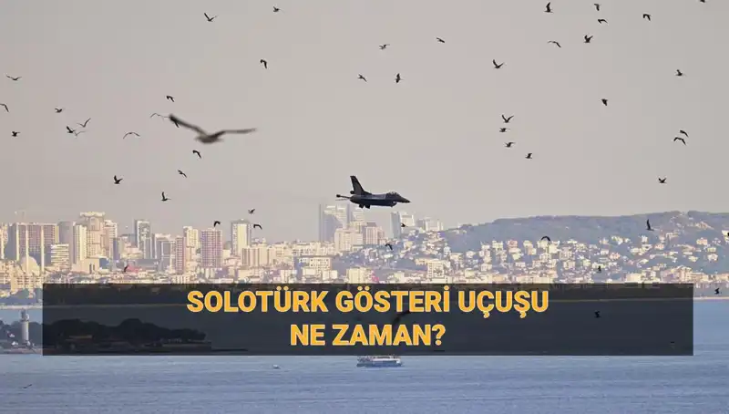 SOLOTÜRK İzmit'te Çanakkale Zaferi İçin Gökyüzünü Şereflendiriyor!