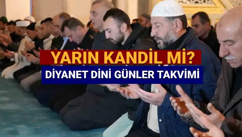 26 Mart Çarşamba Kandili Nedir? Diyanet Takvimine Göre Önemli Tarihler