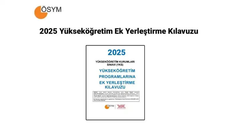 2025 Yükseköğretim Ek Yerleştirme Kılavuzu Yayınlandı: Tüm Detaylar Burada!